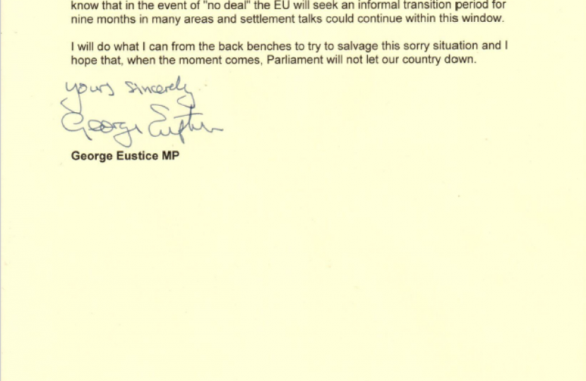 George Resignation Letter Part 2