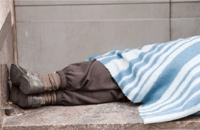 George welcomes funding to tackle rough sleeping