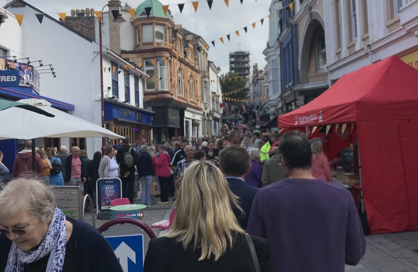 George welcomes funding boost for Redruth’s highstreets