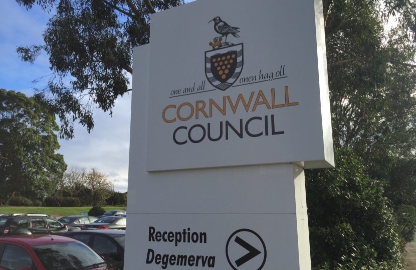 George welcomes Government support for Cornwall Council