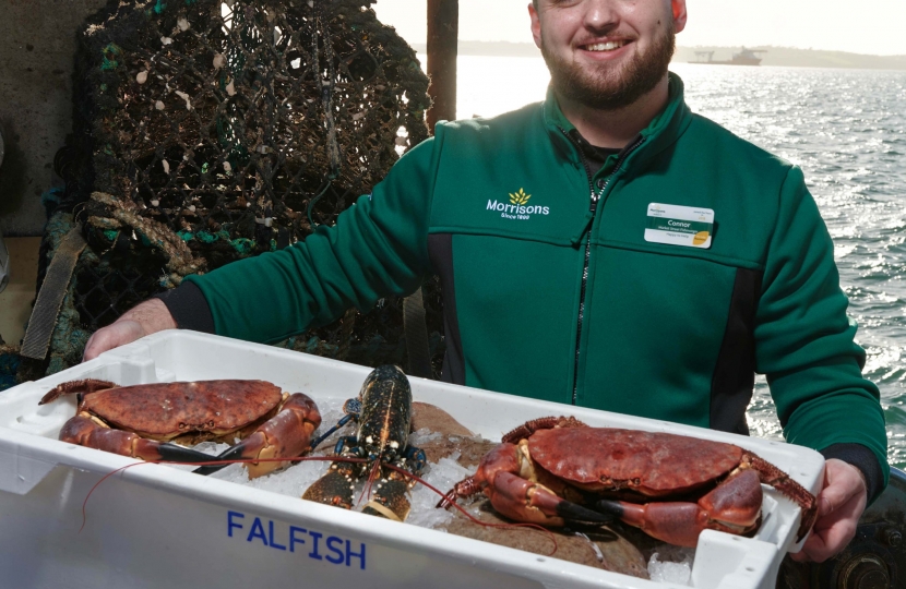  George welcomes the acquisition of Falfish by Morrison’s supermarket