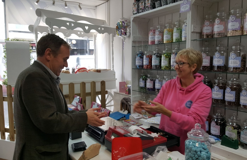 George welcomes new funding to support the reopening of Cornwall’s high-streets
