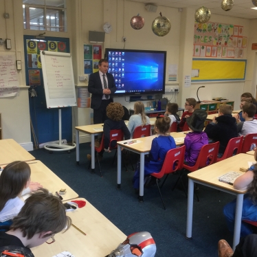 George welcomes historic funding boost for schools in Camborne, Redruth and Hayle