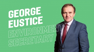 George appointed Secretary of State at Department for Environment, Food and Rural Affairs