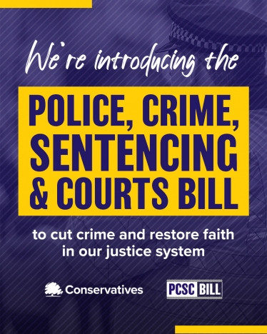 New legislation to cut crimes and build safer communities